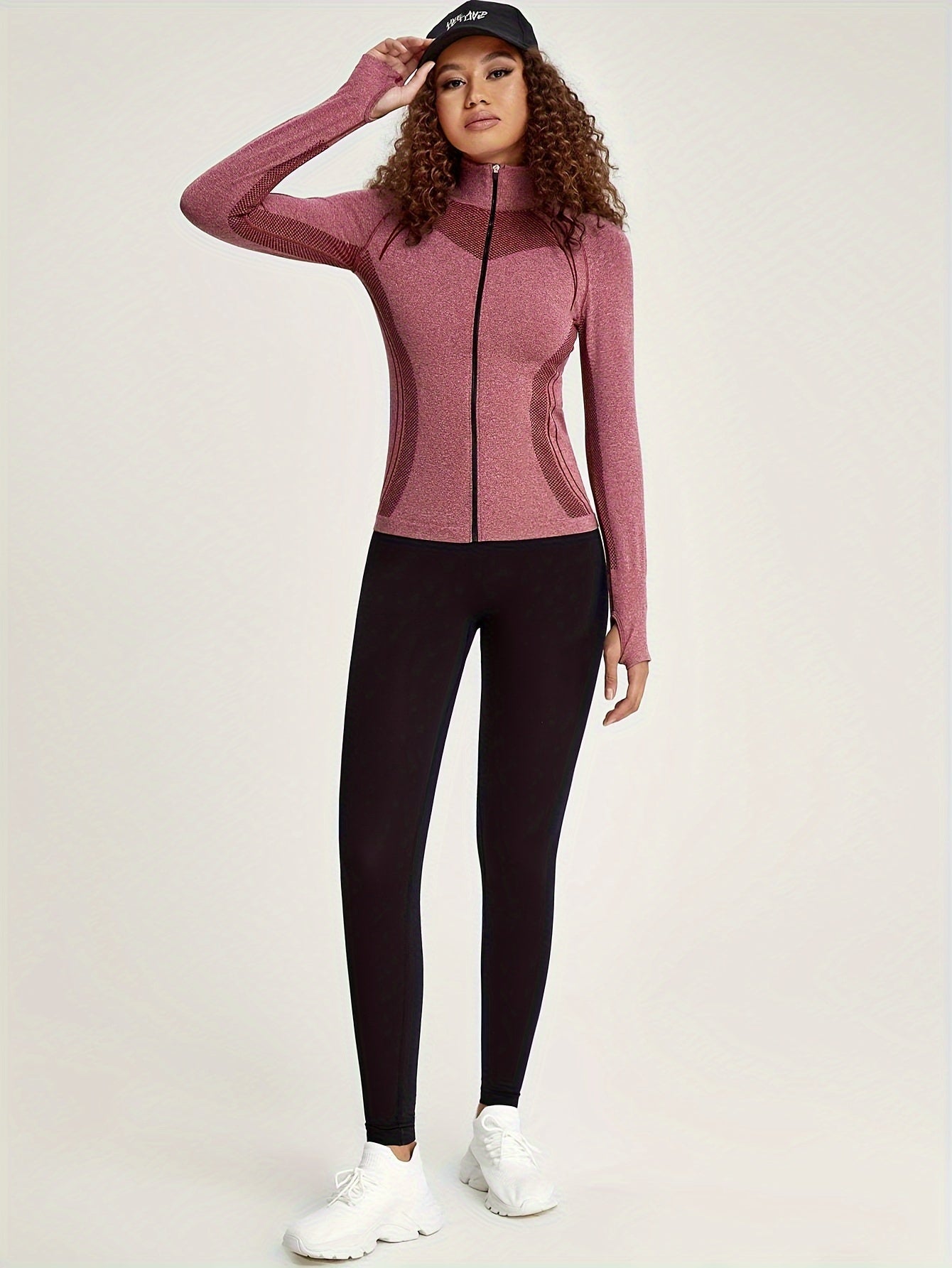 Elisa | Bezešvá sportovní bunda s reißverschluss