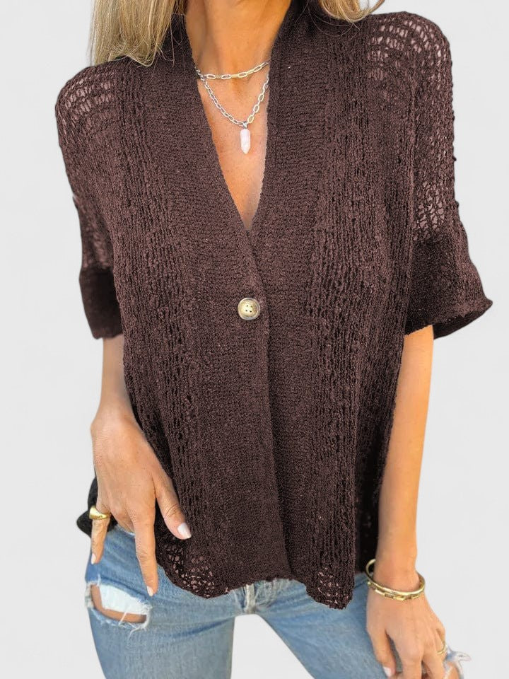 Naoomie | Elegant Knitted Shirt