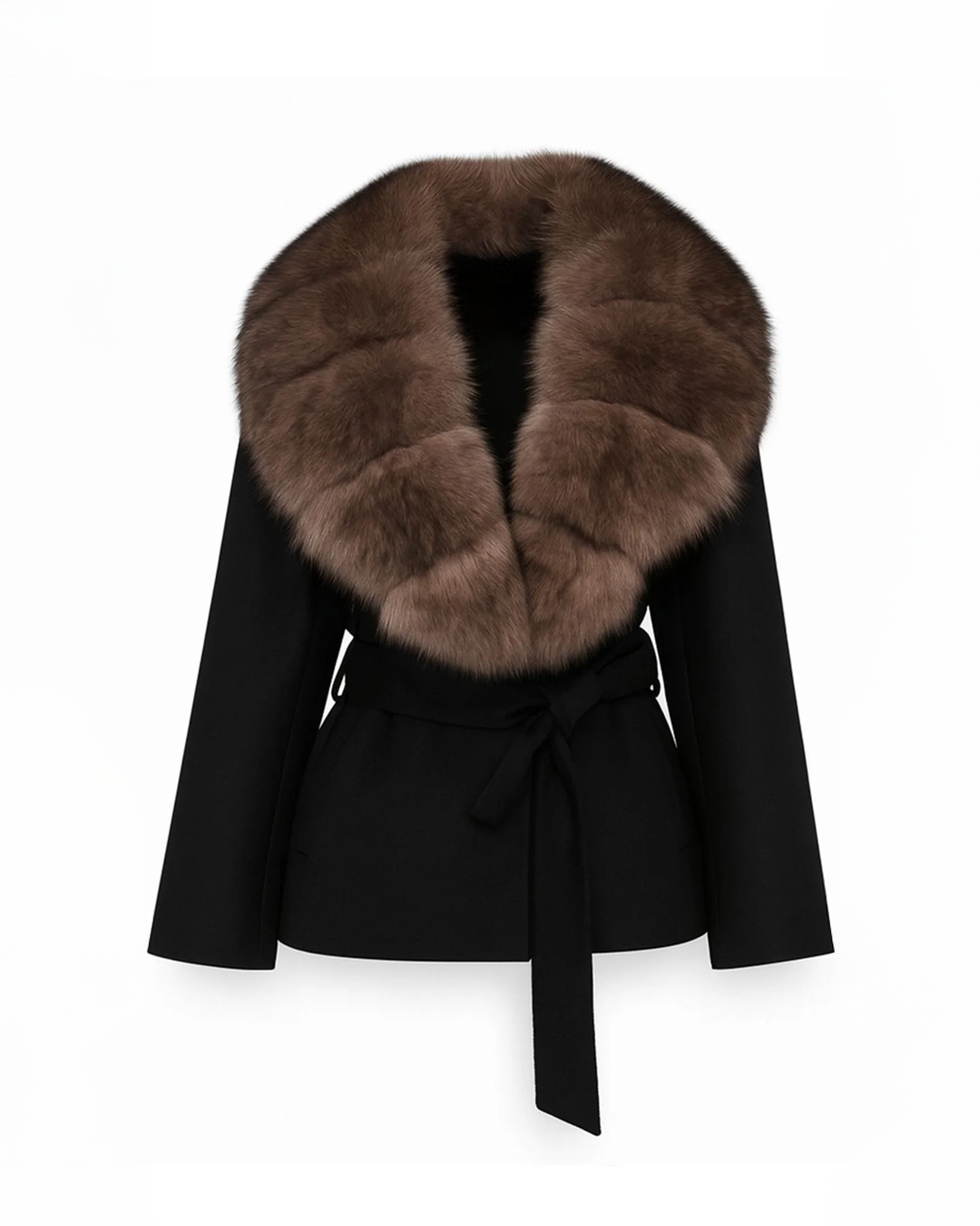 Helene | Faux Fur Collar Jacket