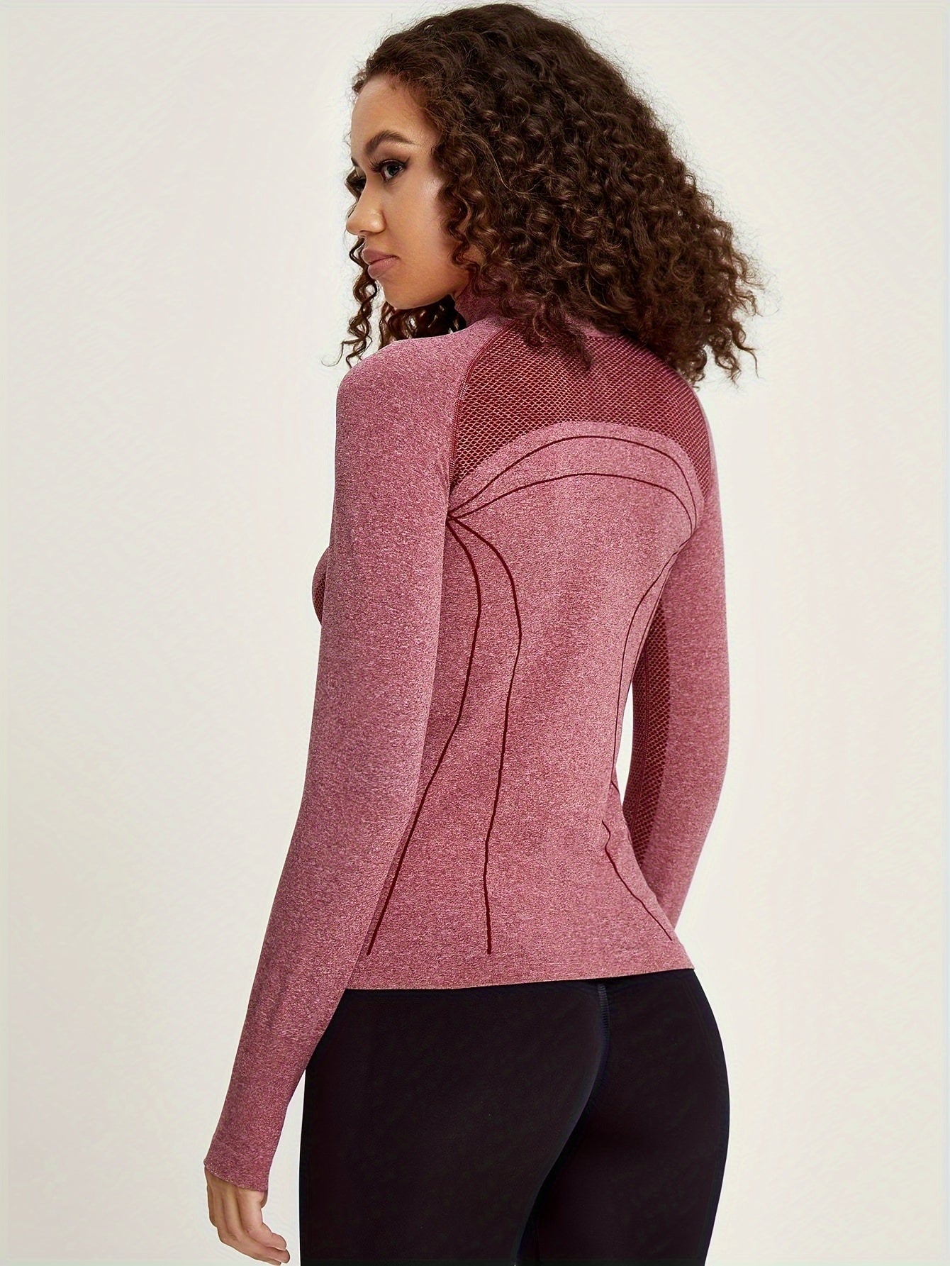 Elisa | Bezešvá sportovní bunda s reißverschluss