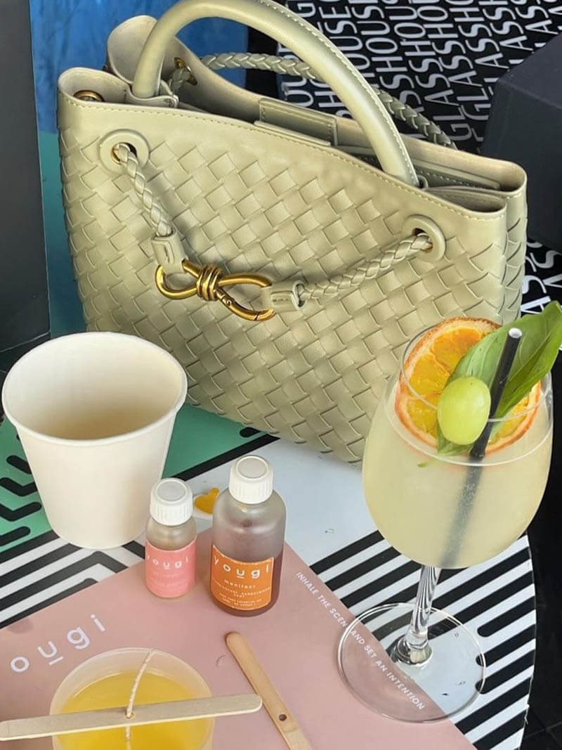 Rubínová | Tkaná taška 