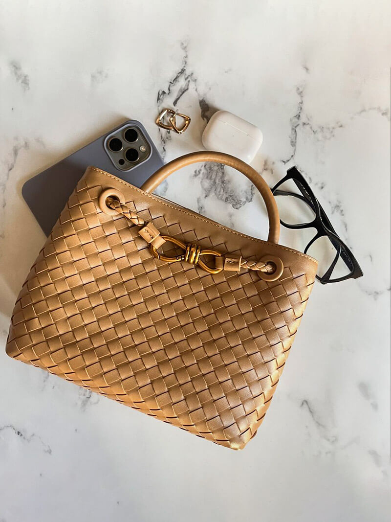 Rubínová | Tkaná taška 