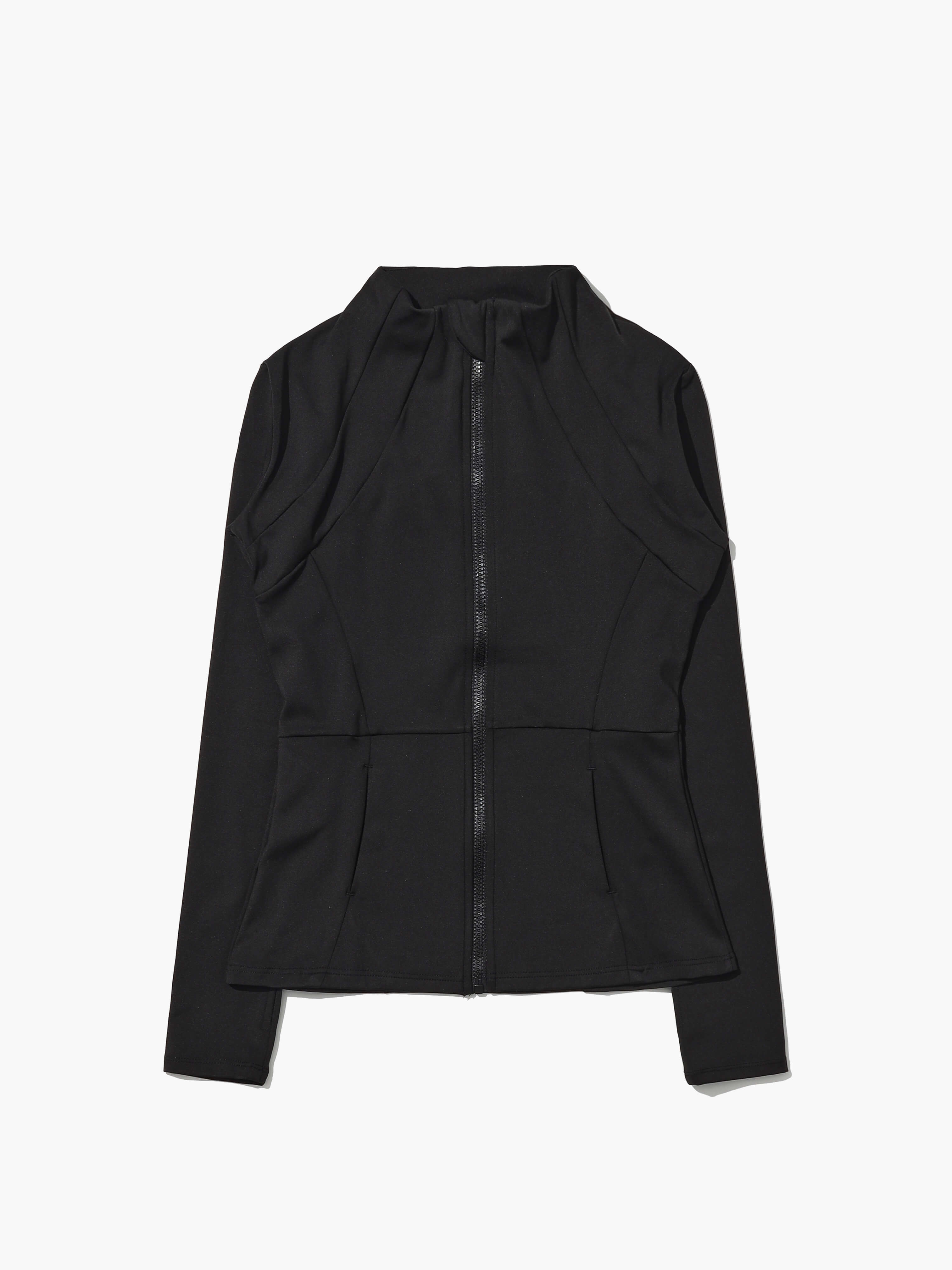 Damen Sportjacke – Leichte Fitnessjacke mit Reißverschluss