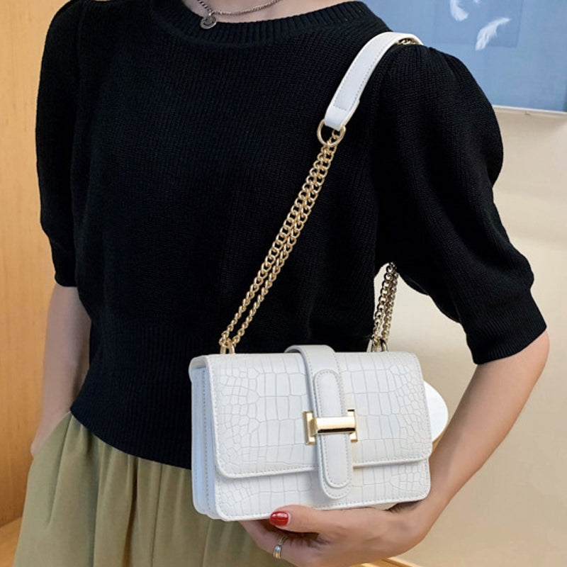 Naomie Vintage Kamenná Taška Přes Rameno