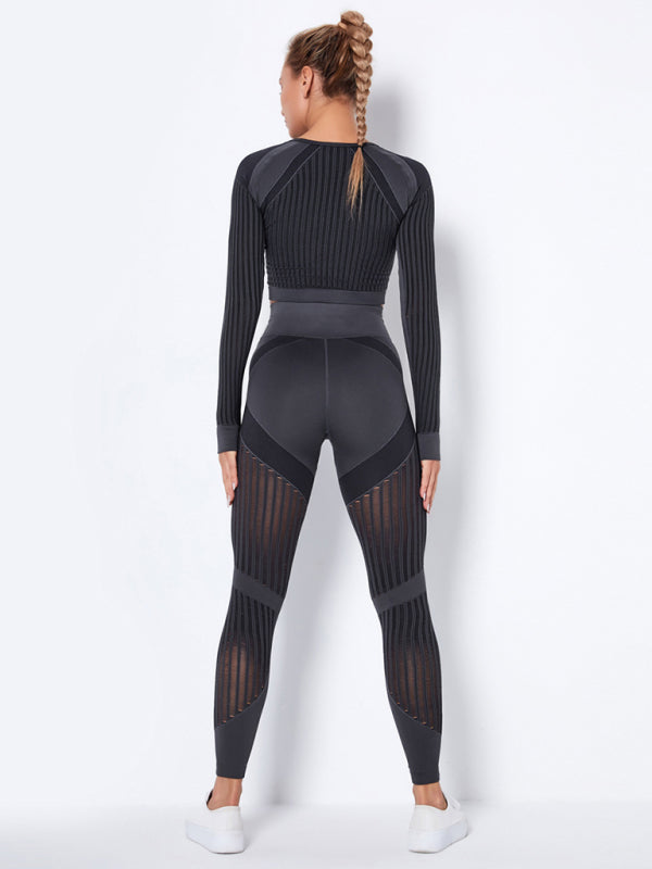 Lea | Bezešvé 2dílné sportovní soupravy se strukturou-Design