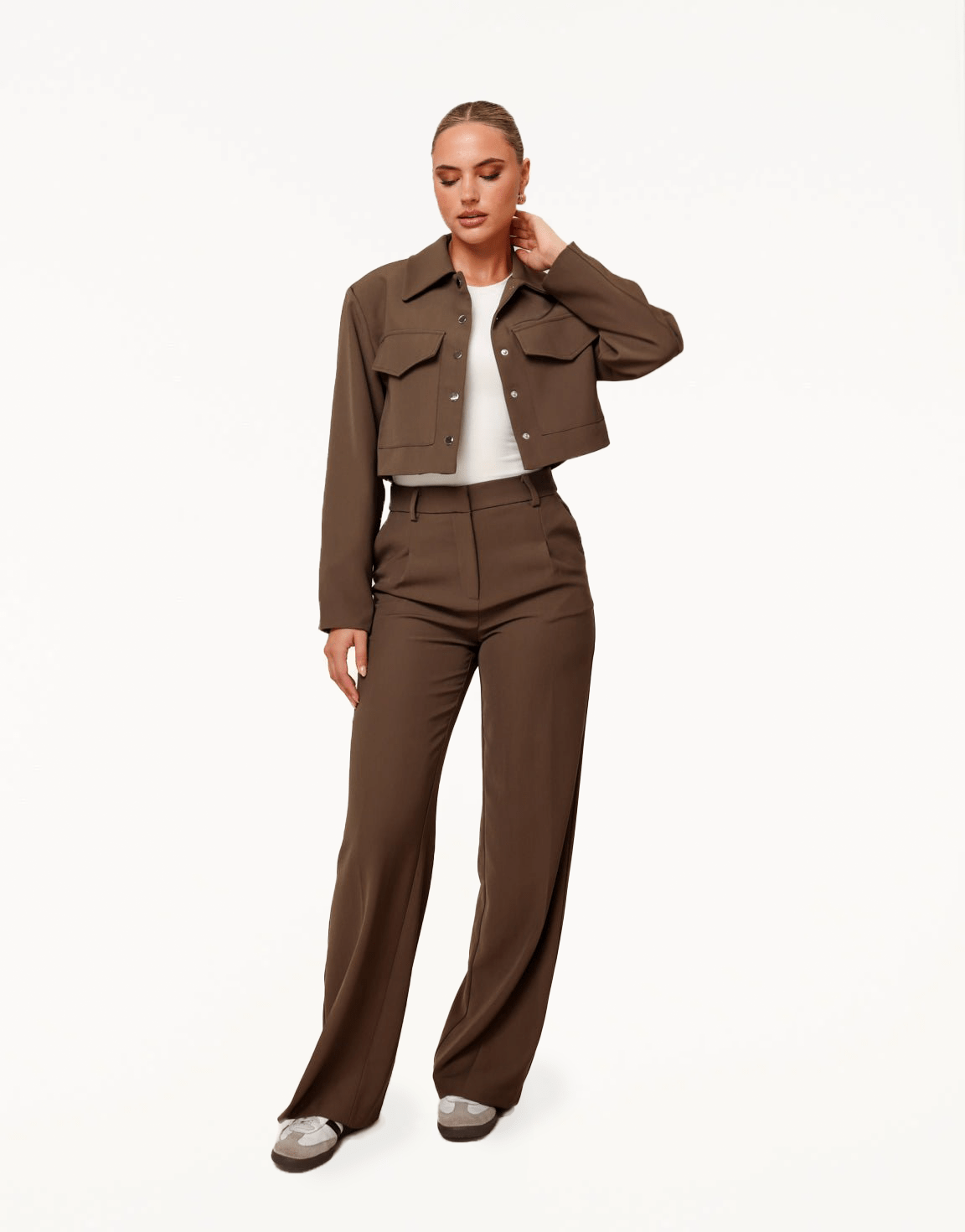 Khaki Studio Cropped - Jasje