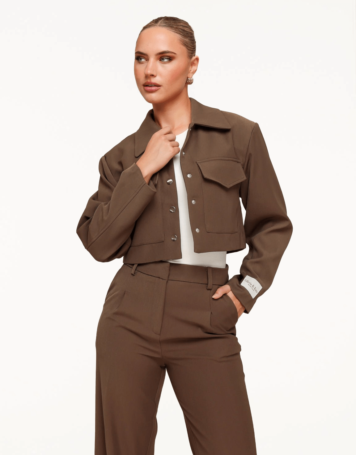 Khaki Studio Cropped - Jasje