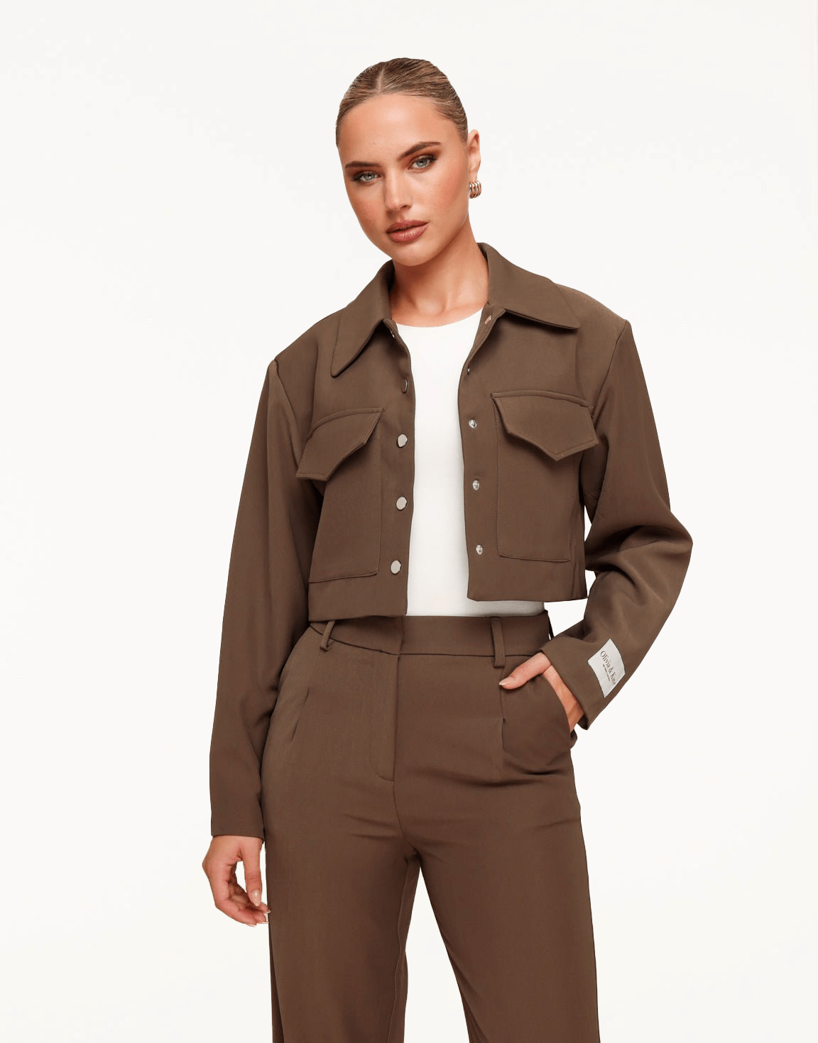 Khaki Studio Cropped - Jasje