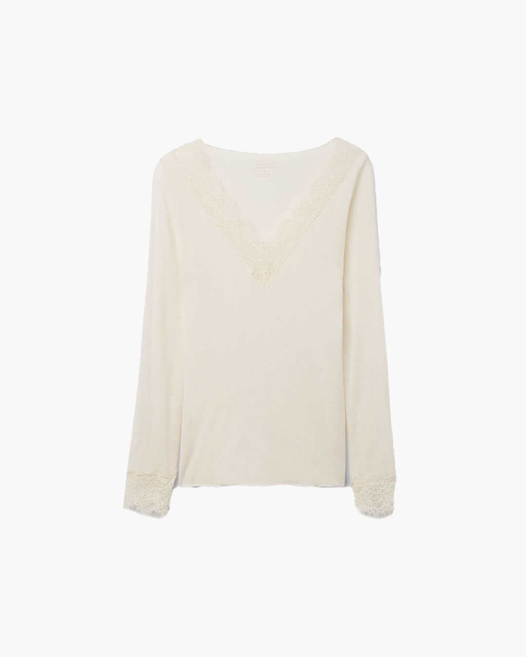 Krajkový top s výstřihem do V Aurora