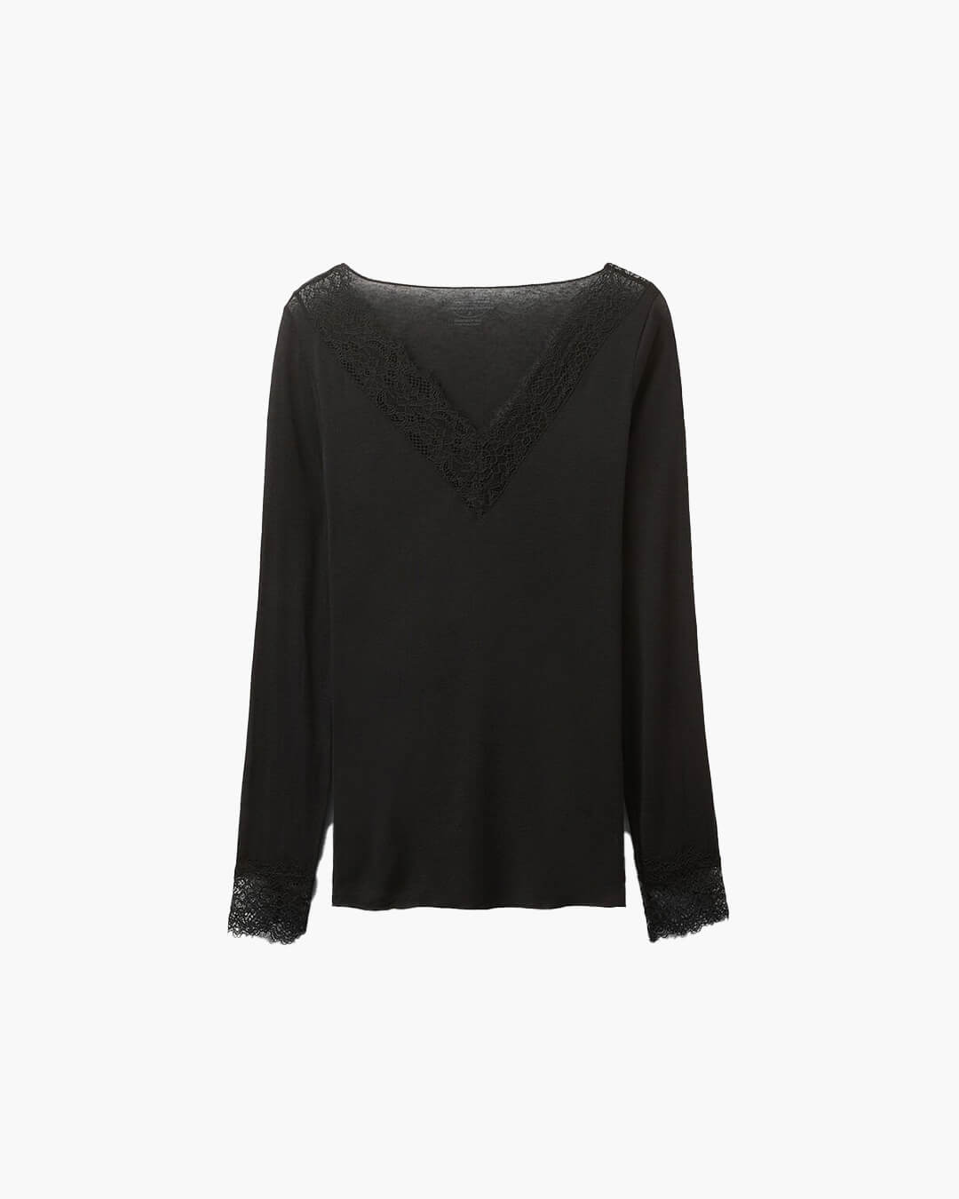 Krajkový top s výstřihem do V Aurora